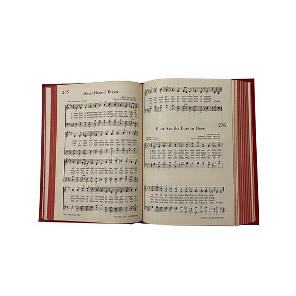 The Methodist Hymnal Hardcover Red 1966 Personalized - Picture 6 of 8